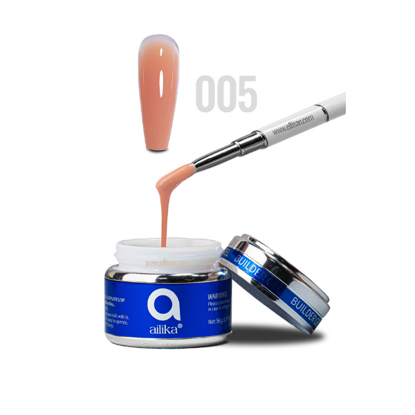Builder Gel 005 Doğal Kum Bej Protez Tırnak Jeli 56 ml | Ailika