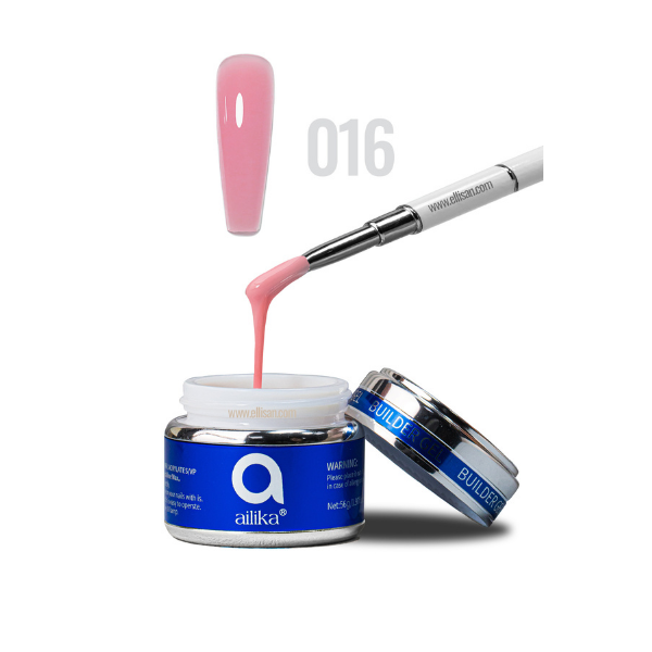 Builder Gel 016 Bebek Pembesi Protez Tırnak Jeli 56 ml | Ailika
