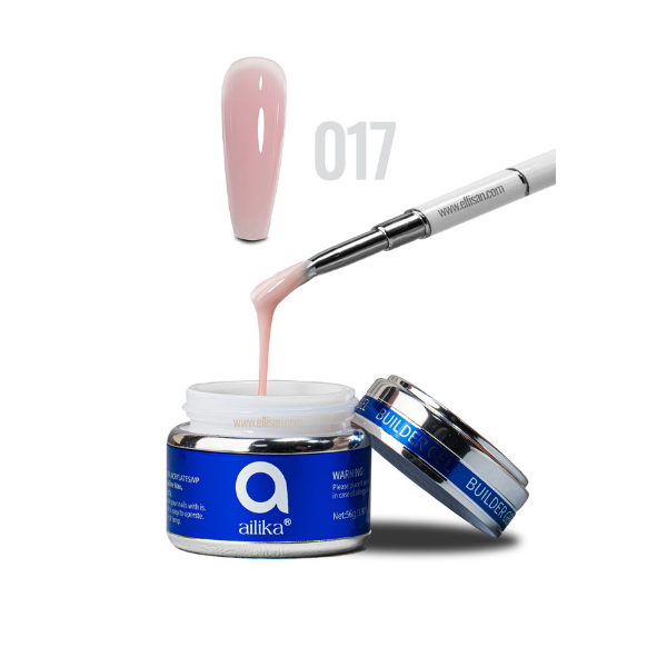 Builder Gel 017 Şeftali Çiçeği Protez Tırnak Jeli 56 ml | Ailika