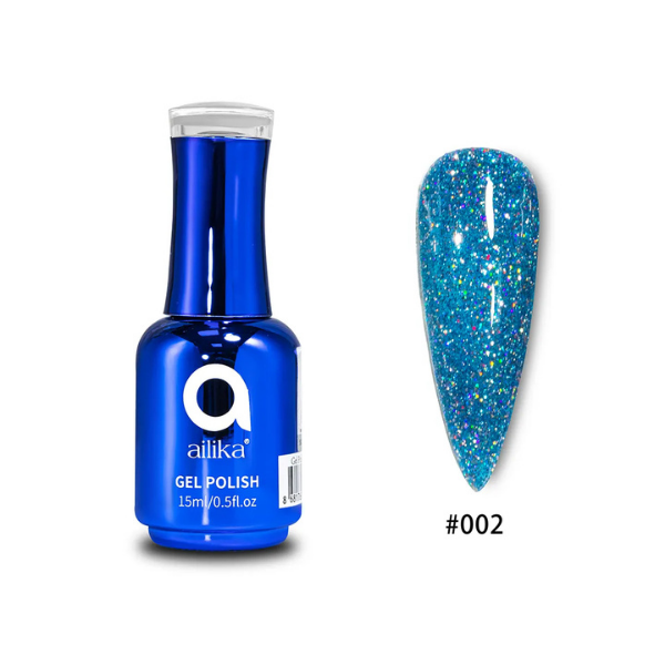 Disco Jel Kalıcı Oje 10 ml 002 Okyanus Işıltısı | Ailika