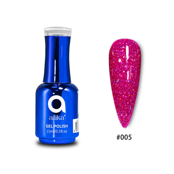 Disco Jel Kalıcı Oje 10 ml 005 Fuşya Kırmızı | Ailika