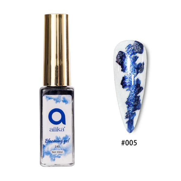 Su Damlası Kalıcı Oje 140 Safir Ailika Water Blooming – 8 ml