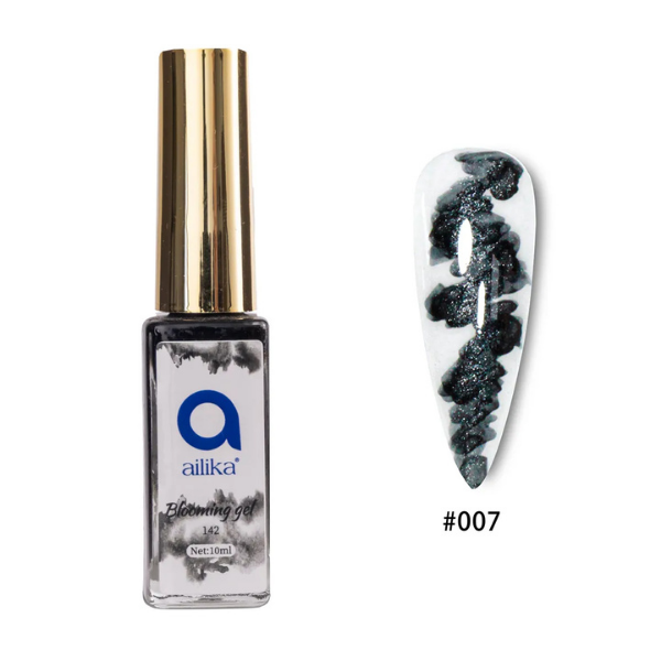 Su Damlası Kalıcı Oje 142 Antrasit Ailika Water Blooming – 8 ml