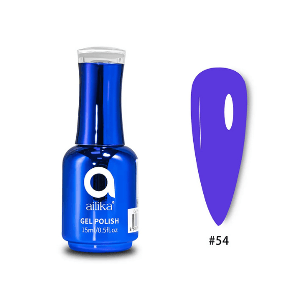 Kalıcı Oje İnci Mor Mavi 054 15 ml Ailika