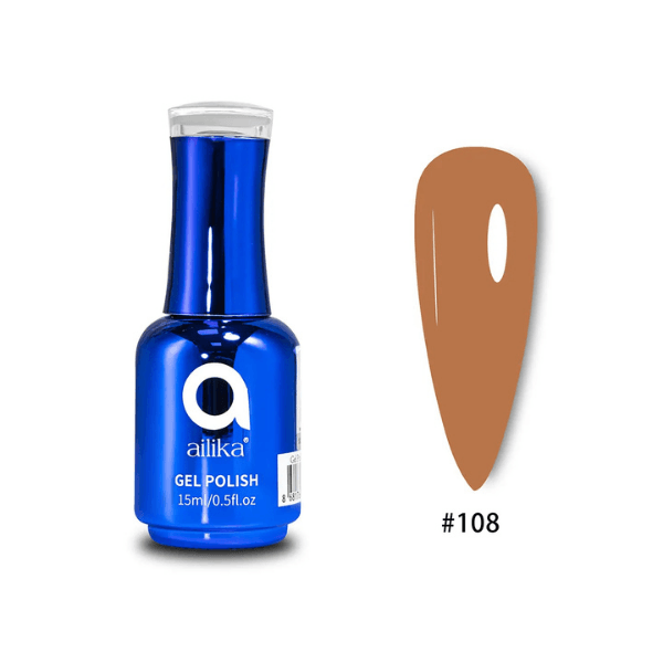 Kalıcı Oje Karamel Kahve 108 15 ml Ailika