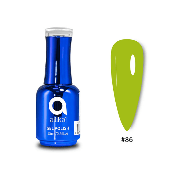 Kalıcı Oje Limon Yeşili 086 15 ml Ailika