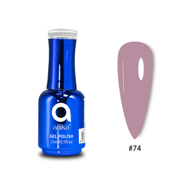 Kalıcı Oje Mor Gül 074 15 ml Ailika