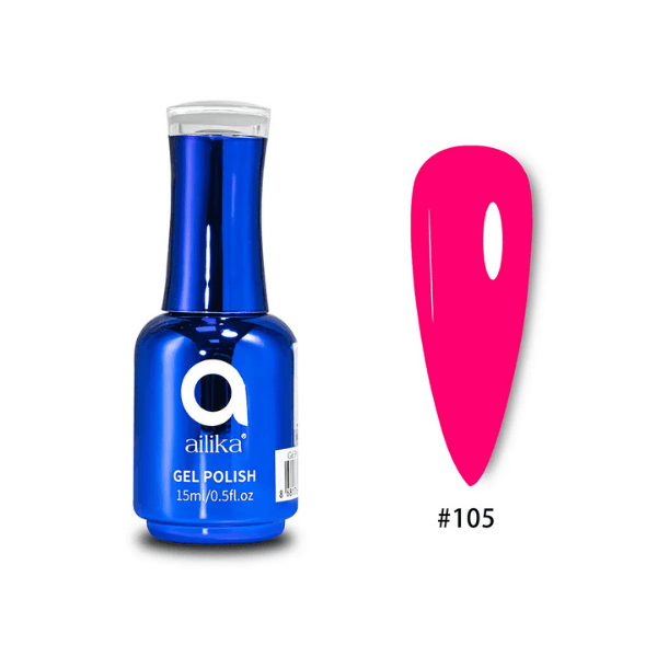 Kalıcı Oje Neon Pembe 105 15 ml Ailika