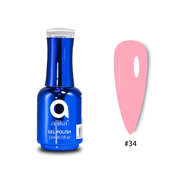 Kalıcı Oje Pastel Pembe 034 15 ml Ailika