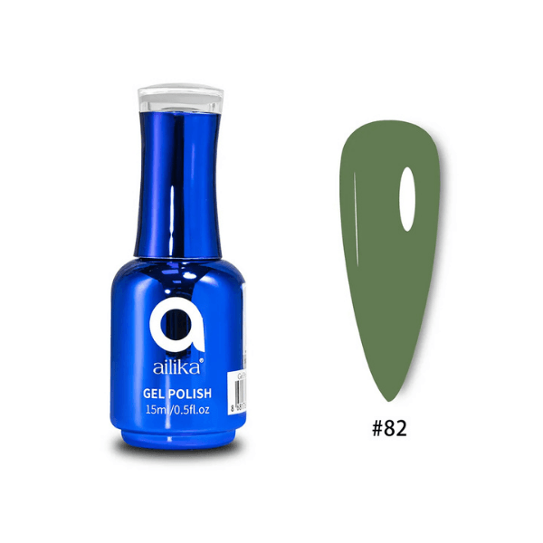 Kalıcı Oje Zeytin Yeşili 082 15 ml Ailika