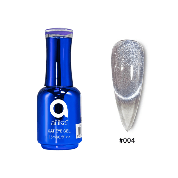 Kedi Gözü Kalıcı Oje 004 Taupe Cat Eye – 15 ml | Ailika